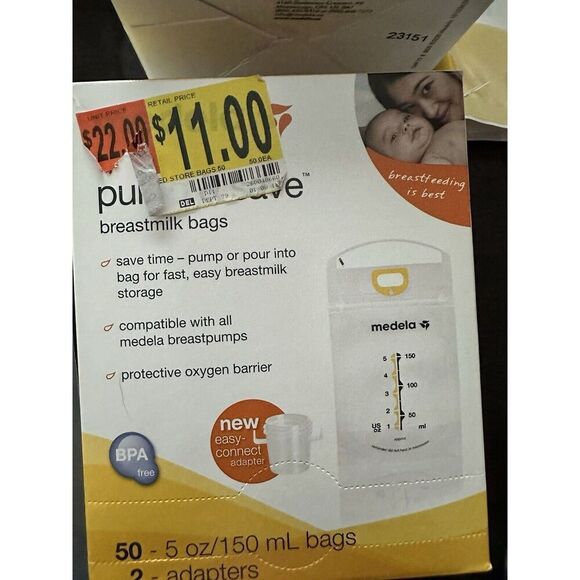 New Medela Lot-Spare Parts Kit Connecters/Membranes/milk Storage bags/tubing/fre - Picture 6 of 9